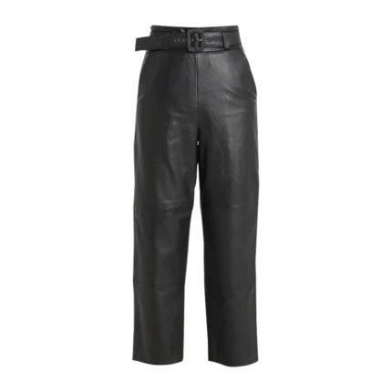 Women leather pant